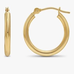 Gold Hoop Earrings for Women Lightweight Everyday Earrings